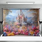 Lofaris Floral Sweet Castle Wonder Land Wedding Backdrop